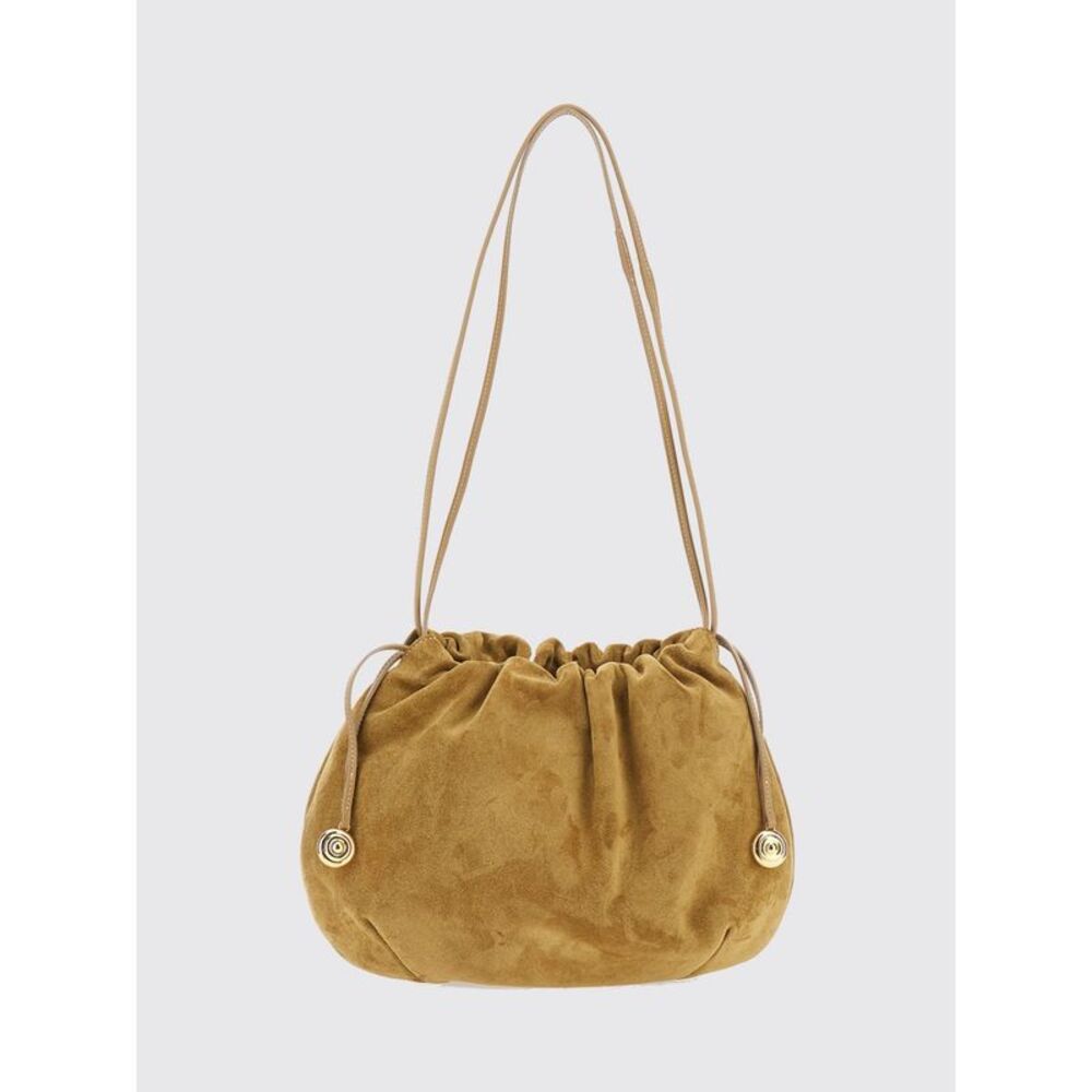 Liffner Women Suede Bucket Bag Liffner With Drawstring And Double Handle